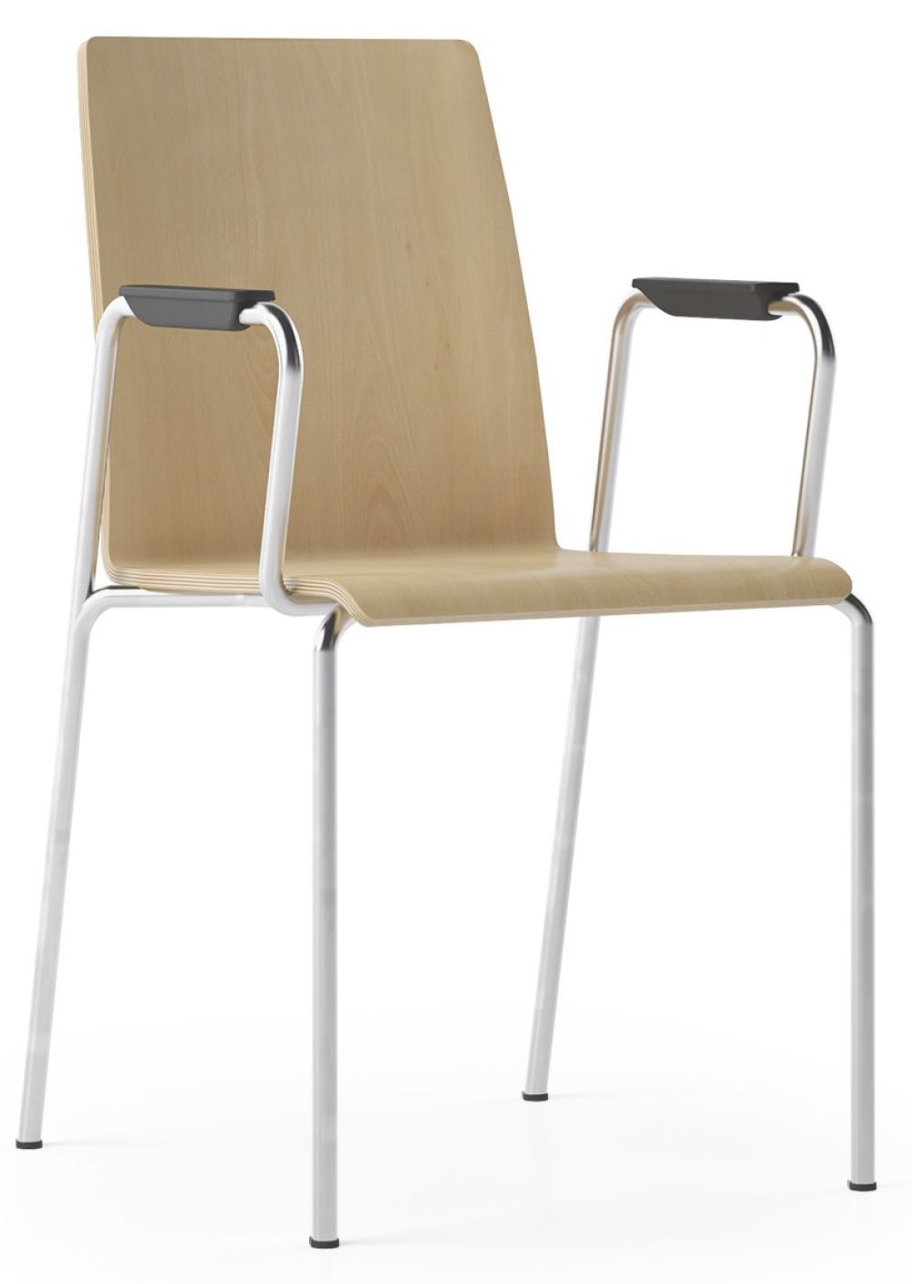 NARBUTAS - Židle MOON WOOD SXA104 s područkami - 