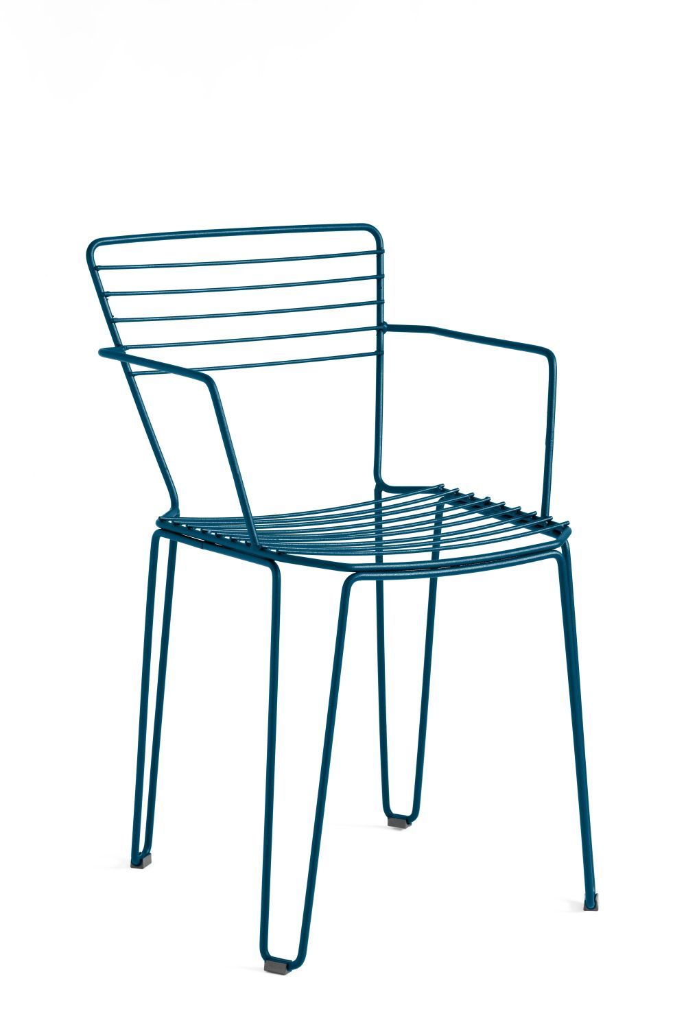 ISIMAR - Židle MENORCA s područkami - tmavě modrá - 