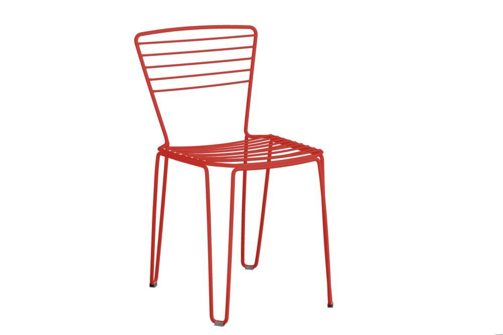ISIMAR - Židle MENORCA - červená - 