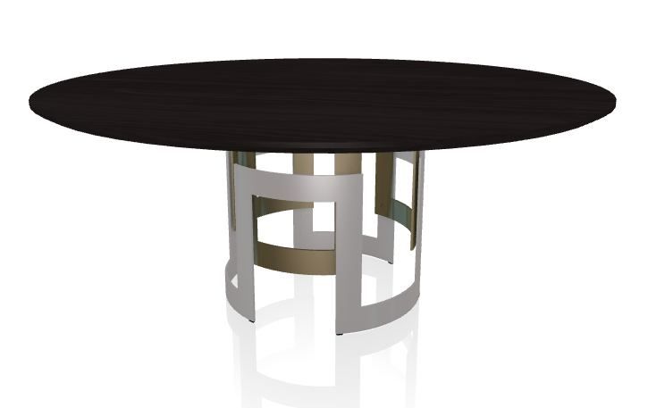 BONTEMPI - Kulatý stůl Imperial, Ø 180 cm - 
