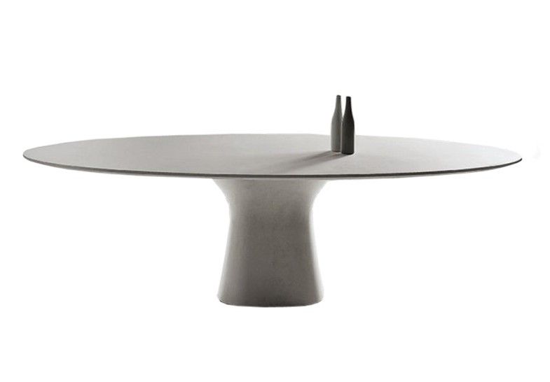 BONTEMPI - Oválný stůl Podium, 200/250x100/116 cm - 