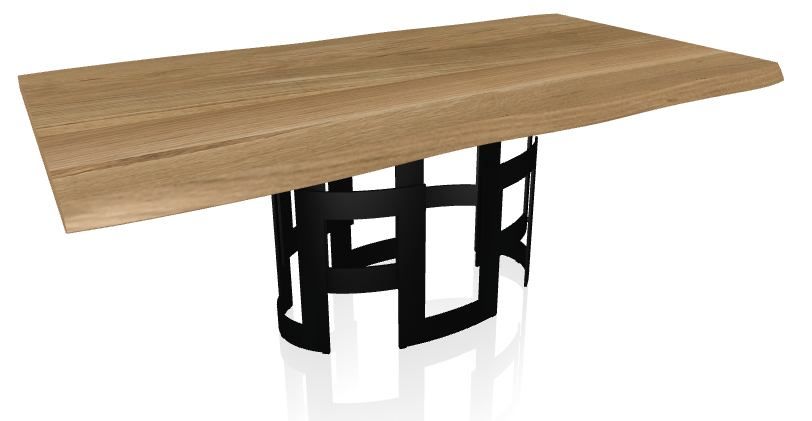 BONTEMPI - Stůl Imperial, 200/250x106 cm - 