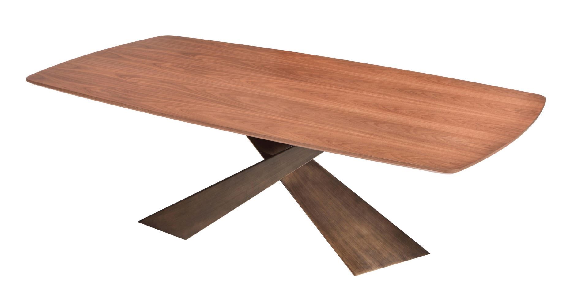 RIFLESSI - Stůl LIVING se dřevěnou deskou (30mm) - 