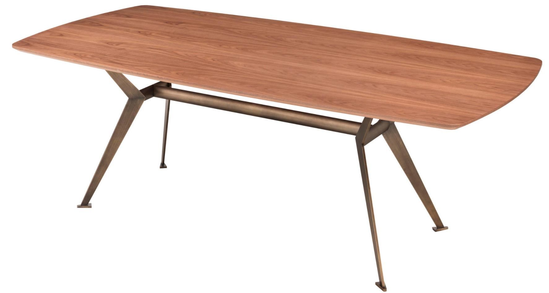 RIFLESSI - Stůl MASTER se dřevěnou deskou - 