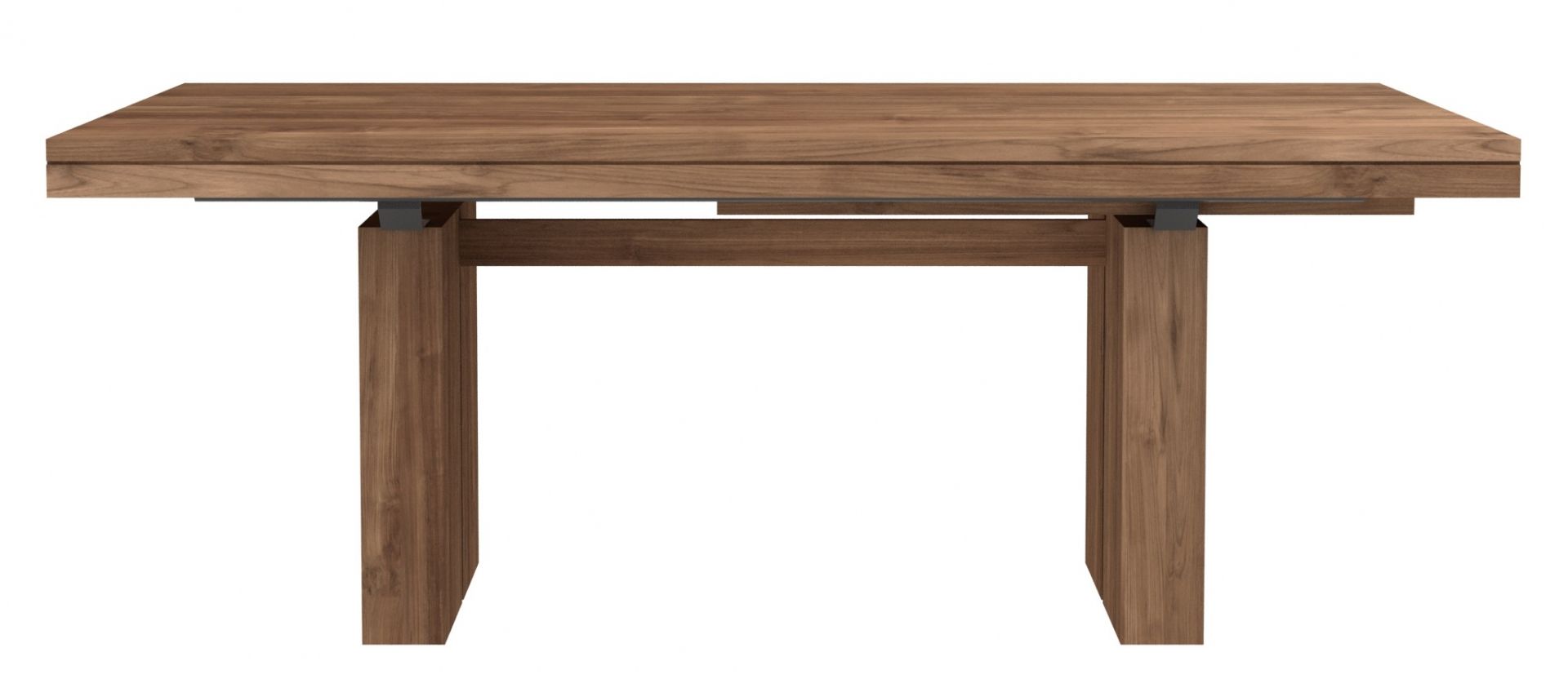 Ethnicraft designové jídelní rozkládací stoly Double Dining Table (200/300 x 100 cm) - DESIGNPROPAGANDA