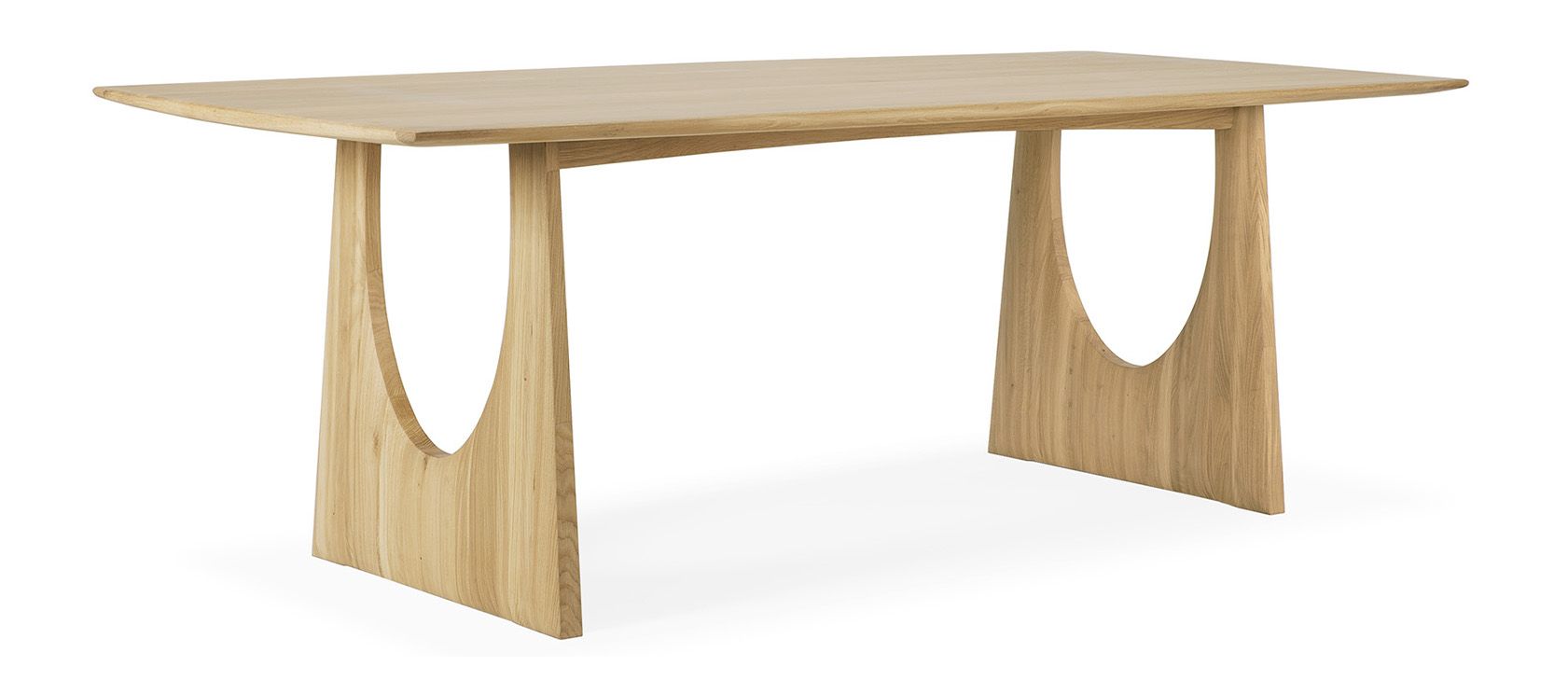 Ethnicraft designové jídelní stoly Oak Geometric Dining Table (220 cm) - DESIGNPROPAGANDA