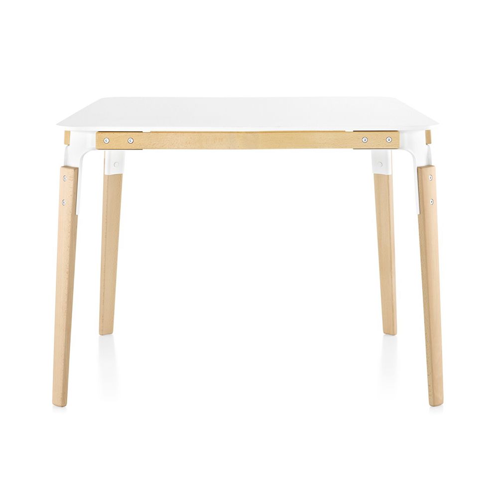 Magis jídelní stoly Steelwood Table Square (90 x 76 x 90 cm) - DESIGNPROPAGANDA