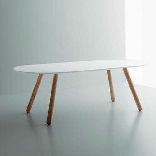 MINIFORMS jídelní stoly Pixie oválné (šířka 240 cm) - DESIGNPROPAGANDA