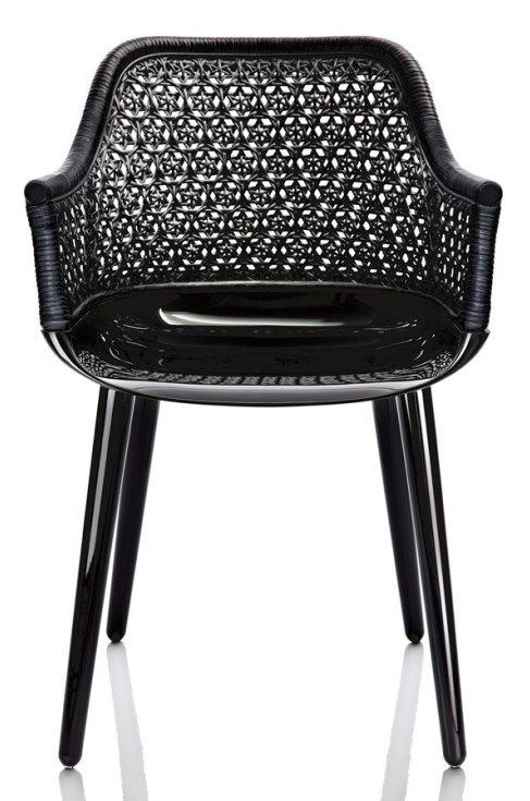 MAGIS - Židle CYBORG elegant - černá - 