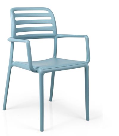 NARDI GARDEN - Židle COSTA světle modrá - 