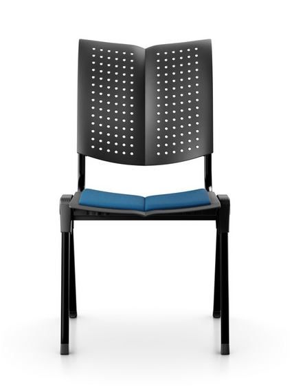 HÅG - Židle CONVENTIO WING 9821 s čalouněným sedákem - 