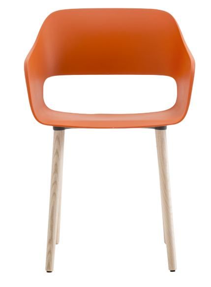 PEDRALI - Židle BABILA 2755 DS - oranžová - 