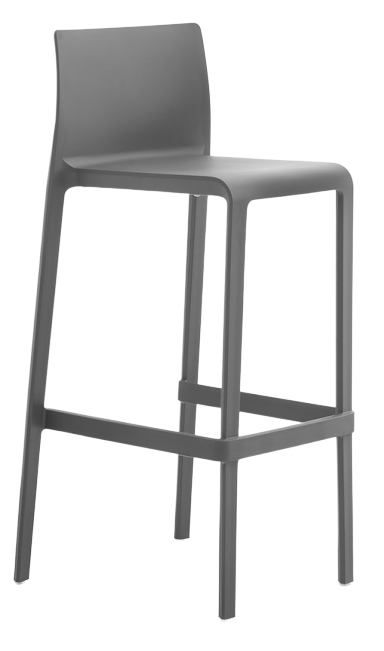 PEDRALI - Vysoká barová židle VOLT 678 DS - antracit - 