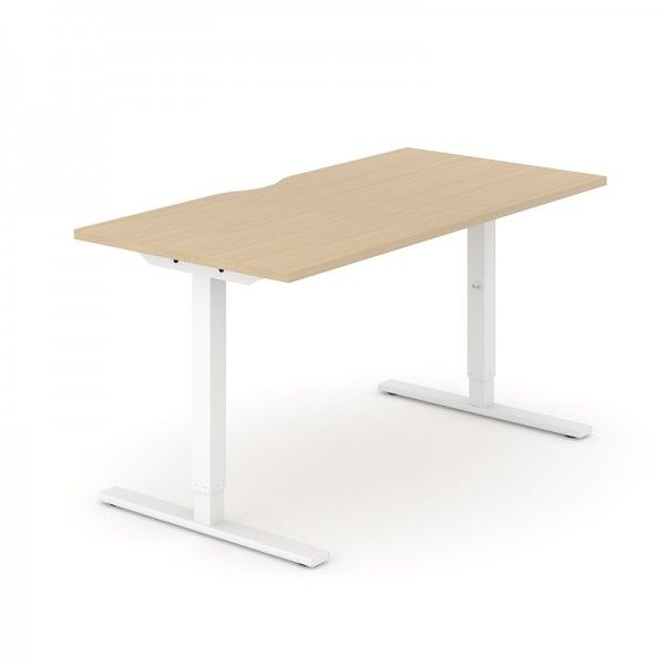 NARBUTAS - Výškově stavitelný stůl ONE H 140x80 cm - 