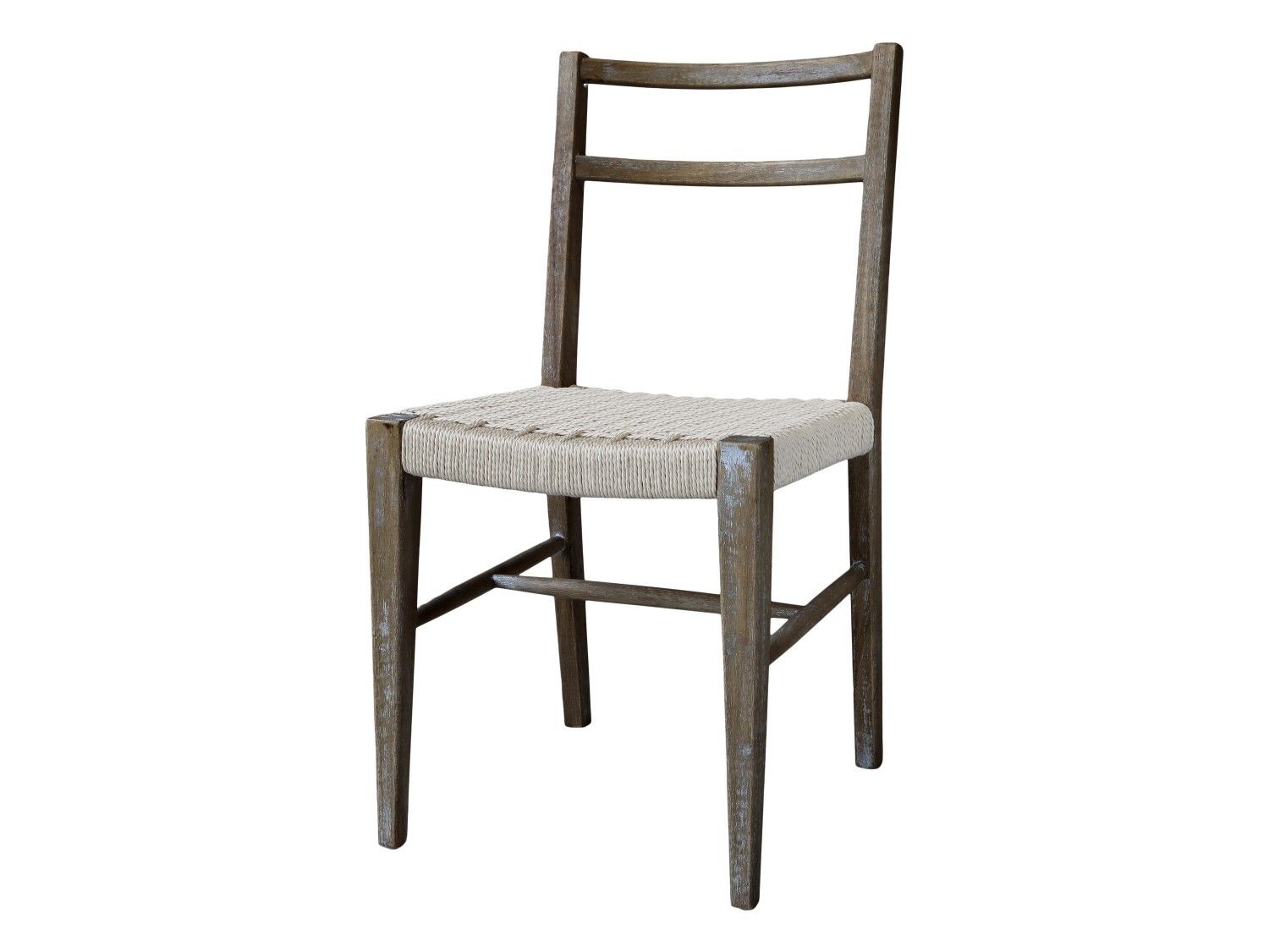 Přírodní dřevěná židle s výpletem Limoges Chair - 47*44*87 cm  Chic Antique - LaHome - vintage dekorace