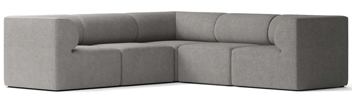 Audo Copenhagen designové sedačky Eave Modular Sofa 5 Seater Corner (šířka 247 cm) - DESIGNPROPAGANDA