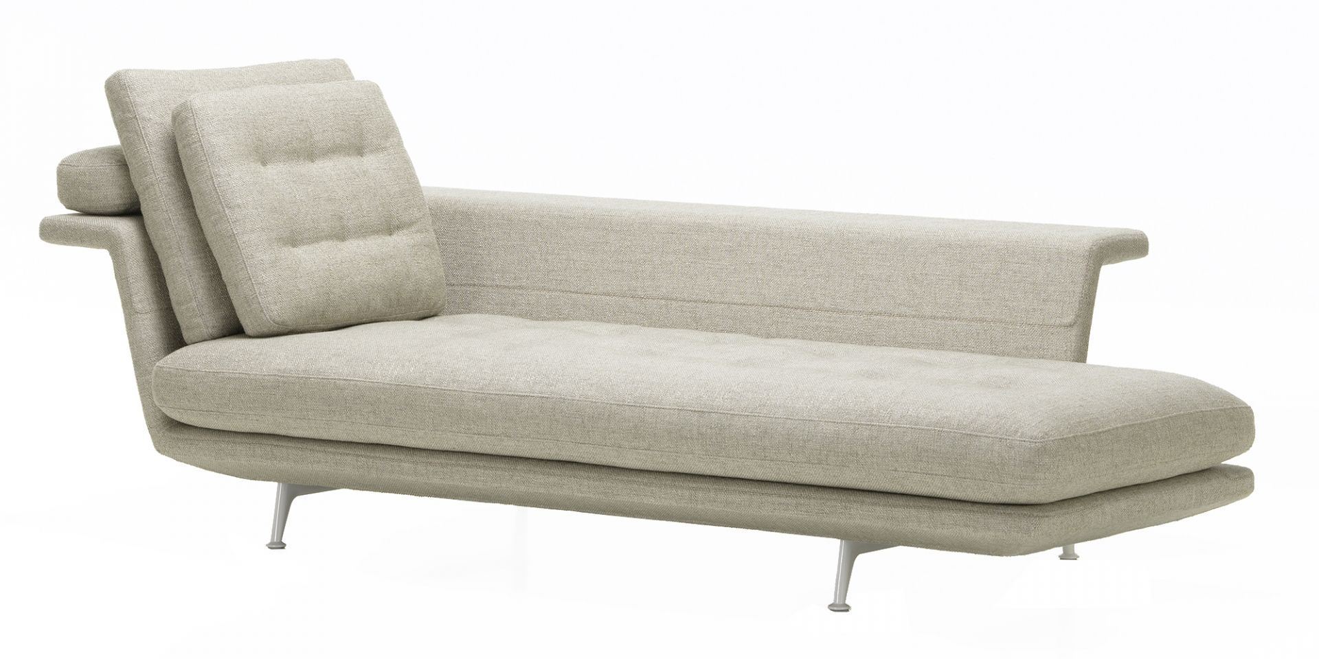 Vitra designové sedačky Grand Sofa Chaise Longue (cena bez polštářů) - DESIGNPROPAGANDA