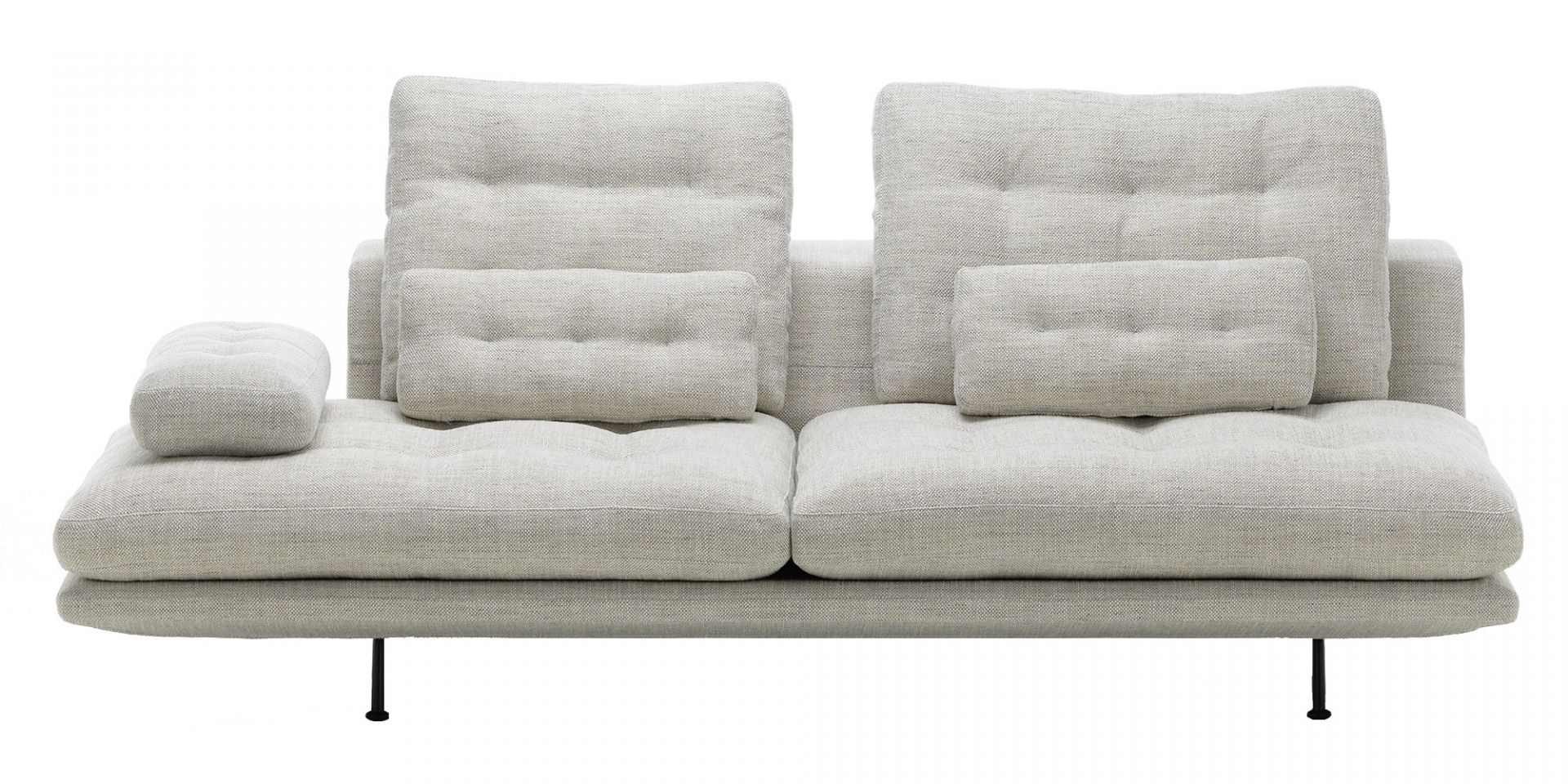 Vitra designové sedačky Grand Sofa 3 open (cena bez polštářů) - DESIGNPROPAGANDA