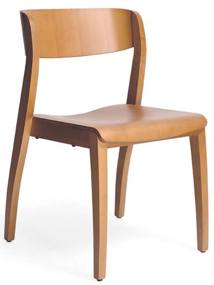 ACCENTO - Stohovatelná židle FRIDA SL STK - dřevěná - 