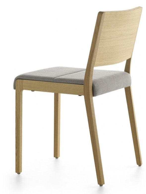 CRASSEVIG - Židle ESSE RS s čalouněným sedákem - 