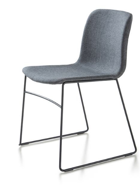 Fornasarig - Čalouněná židle LINK Shell - ližinová - 