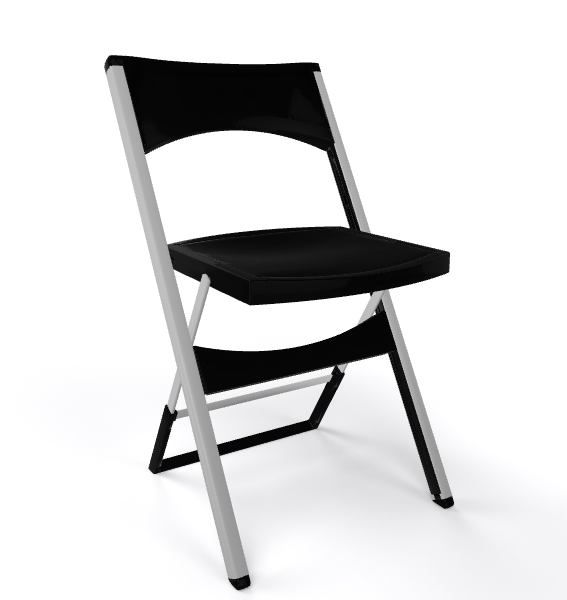 GABER - Židle COMPACT, černá - 