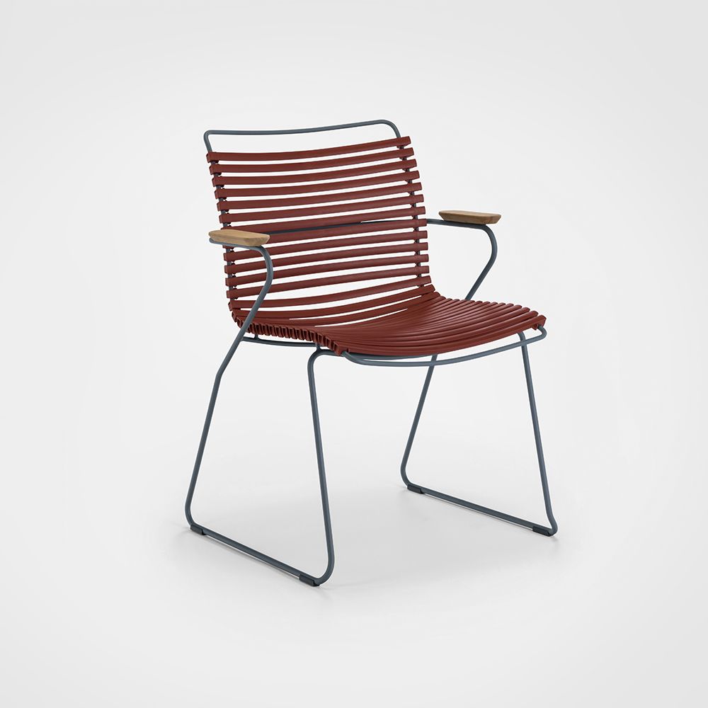 Houe Denmark - Židle CLICK s područkami, červená - 