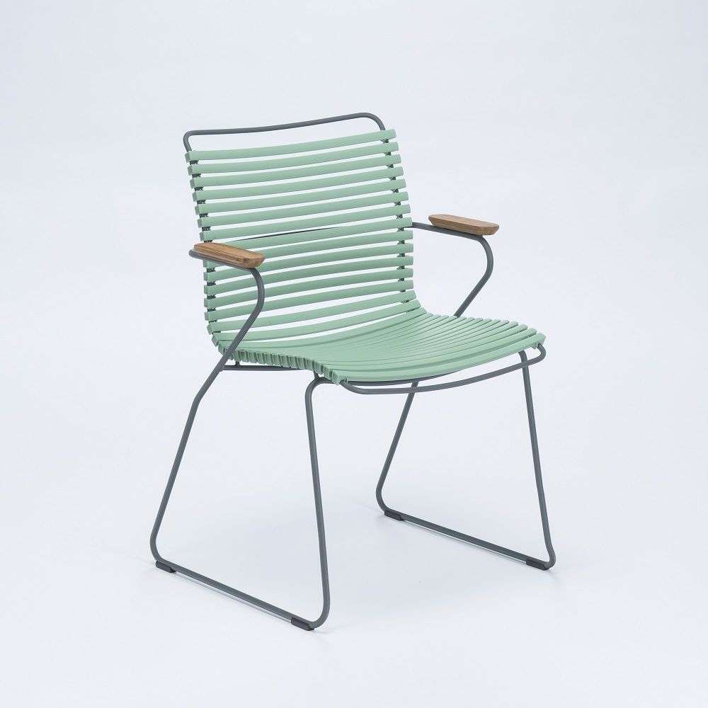 Houe Denmark - Židle CLICK s područkami, světle zelená - 