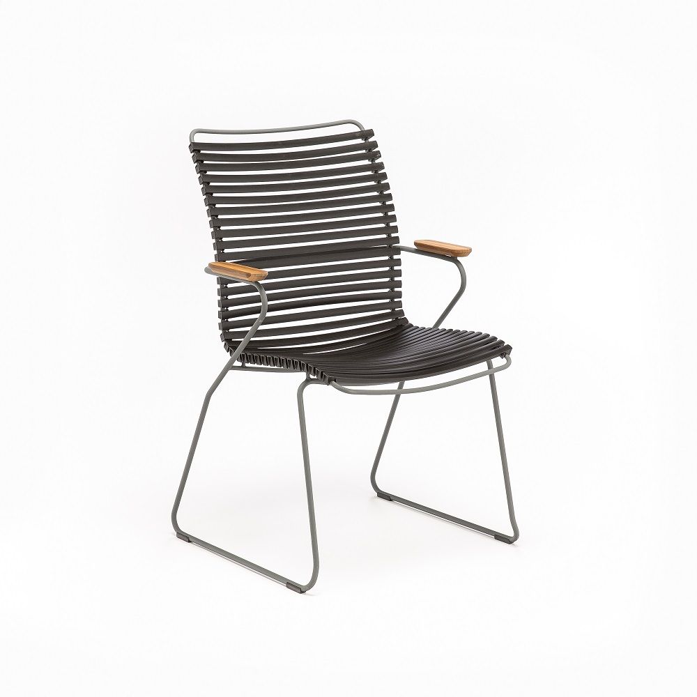 Houe Denmark - Židle CLICK s područkami vyšší, černá - 
