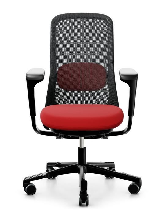 HÅG - Židle SOFI 7500 černá s područkami, nižší sedák - 