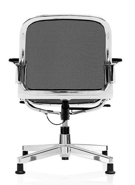 ICF - Židle CLOUD TASK s nízkým opěrákem a kluzáky - 