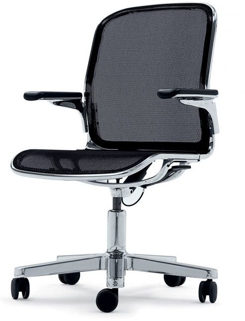 ICF - Židle CLOUD TASK se středně vysokým opěrákem - 