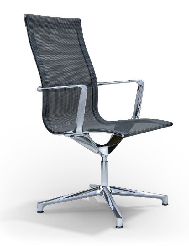 ICF - Židle UNA MANAGEMENT s vysokým opěrákem - 