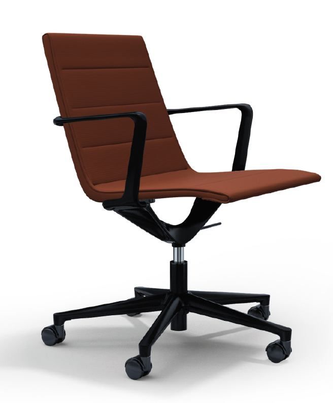 ICF - Židle VALEA ELLE s nízkým opěrákem a područkami - 