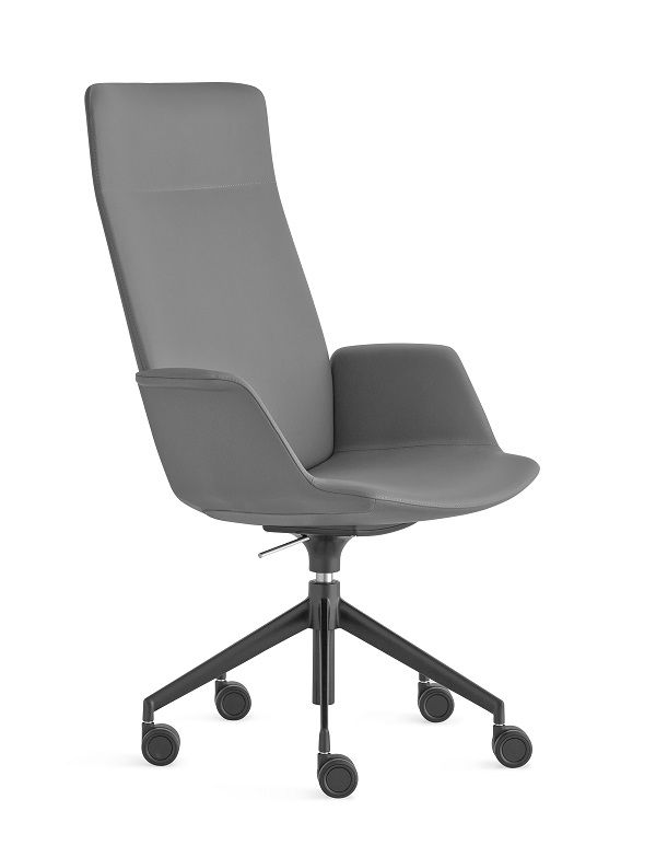 LAPALMA - Kolečková židle s vysokými zády UNO S253 - 