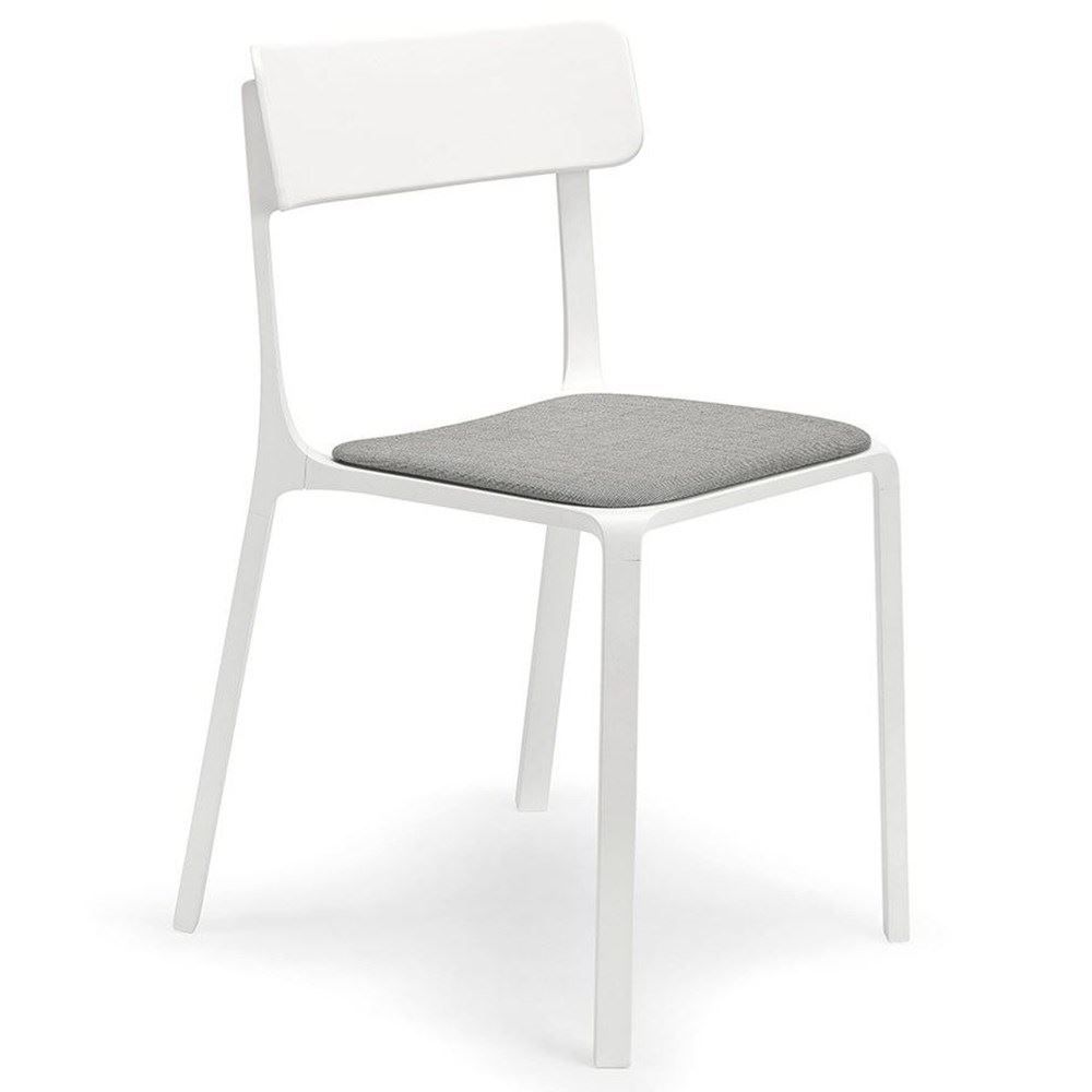 INFINITI - Jídelní židle RUELLE s čalouněným sedákem - 