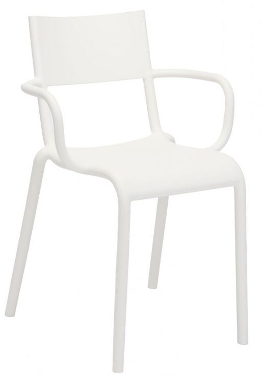 Kartell - Židle Generic A, bílá - 
