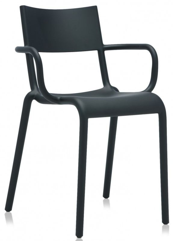 Kartell - Židle Generic A, černá - 