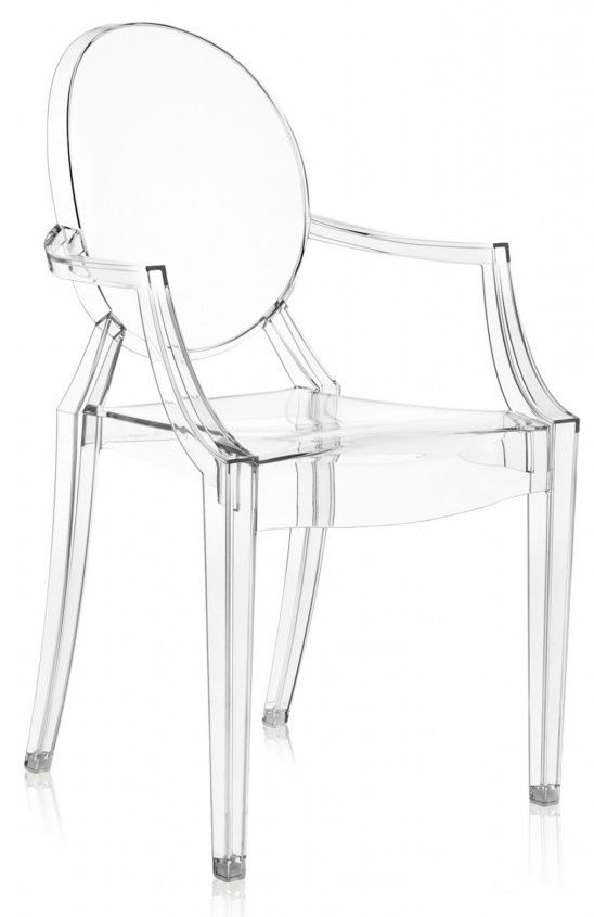 Kartell - Židle Louis Ghost, transparentní - 