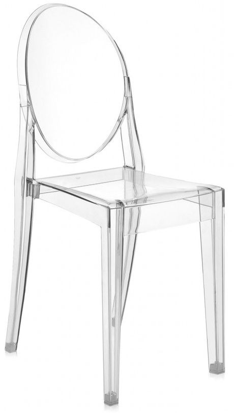 Kartell - Židle Victoria Ghost, transparentní - 