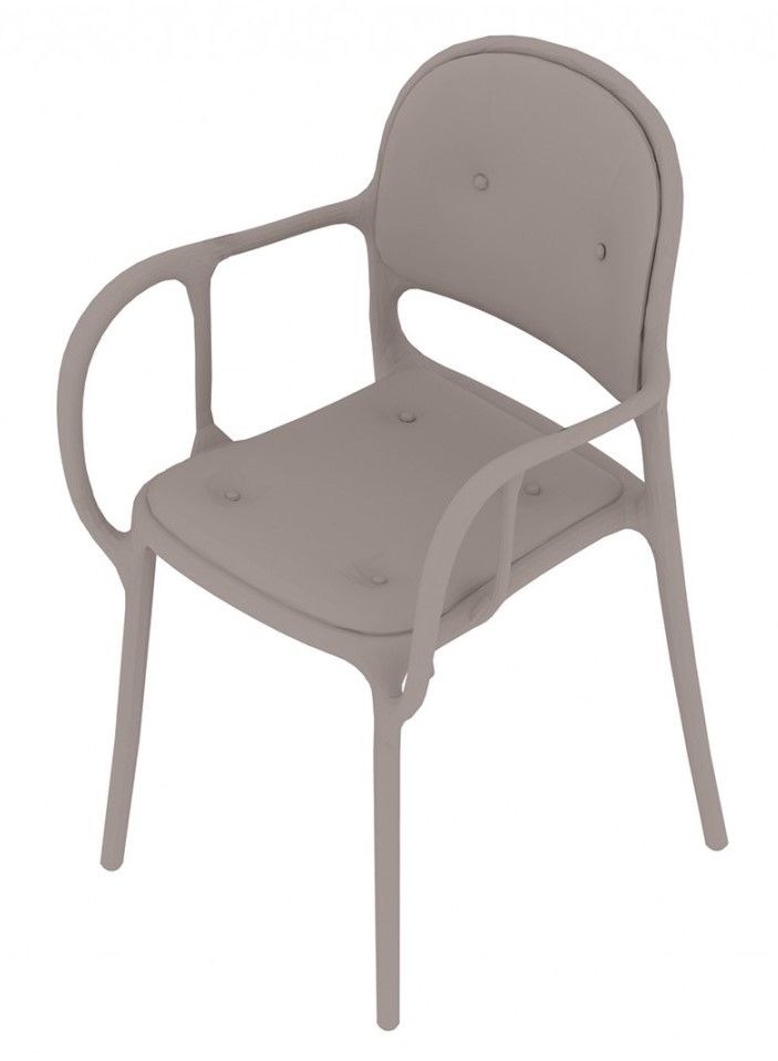 MAGIS - Čalouněná židle MILA - béžová - 