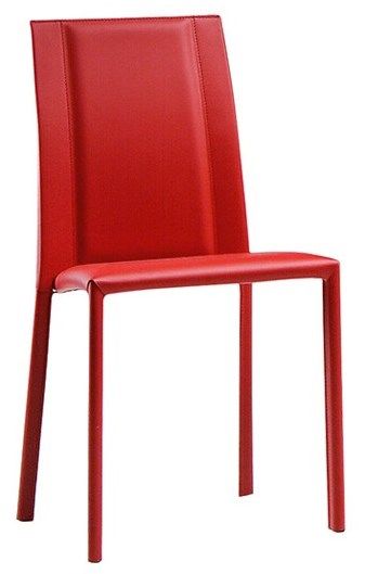 MIDJ - Celokožená židle SILVY - 