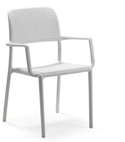 NARDI GARDEN - Židle BORA bílá - 