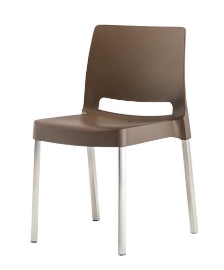 PEDRALI - Židle JOI 870 DS - hnědá - 