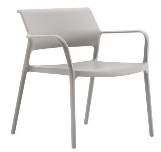 PEDRALI - Židle s područkami ARA LOUNGE 316 DS - béžová - 