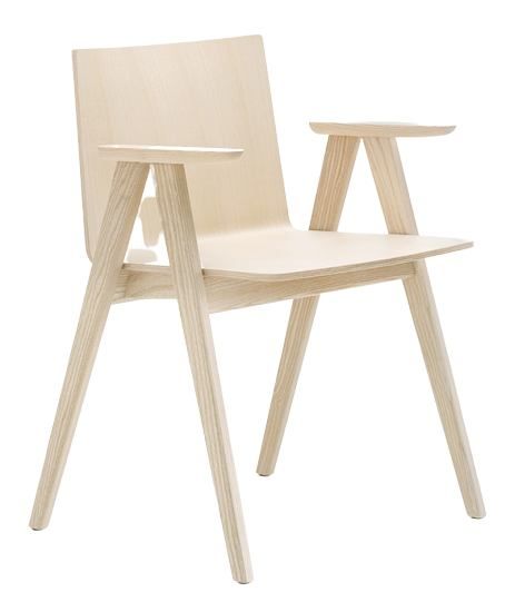 PEDRALI - Židle s područkami OSAKA 2815 DS - jasan - 