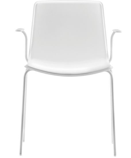 PEDRALI - Židle TWEET 895 DS s područkami - bílá - 