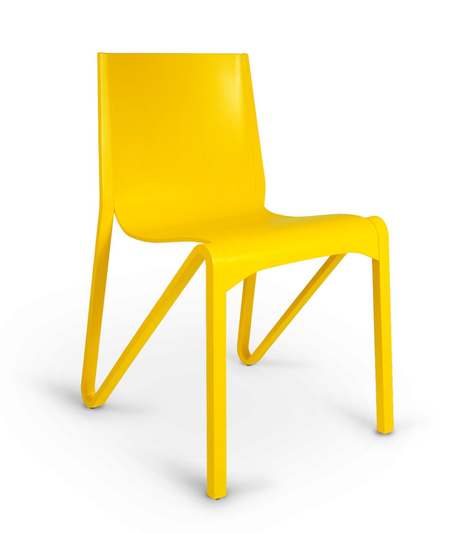 PLYCOLLECTION - Židle ZESTY s čalouněným sedákem - 