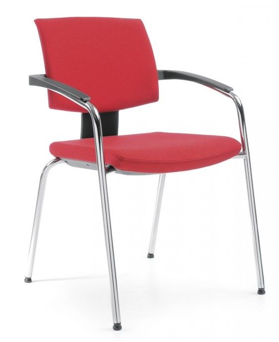ProfiM - Židle XENON 20H 2P se čtyřnohou podnoží a područkami - 