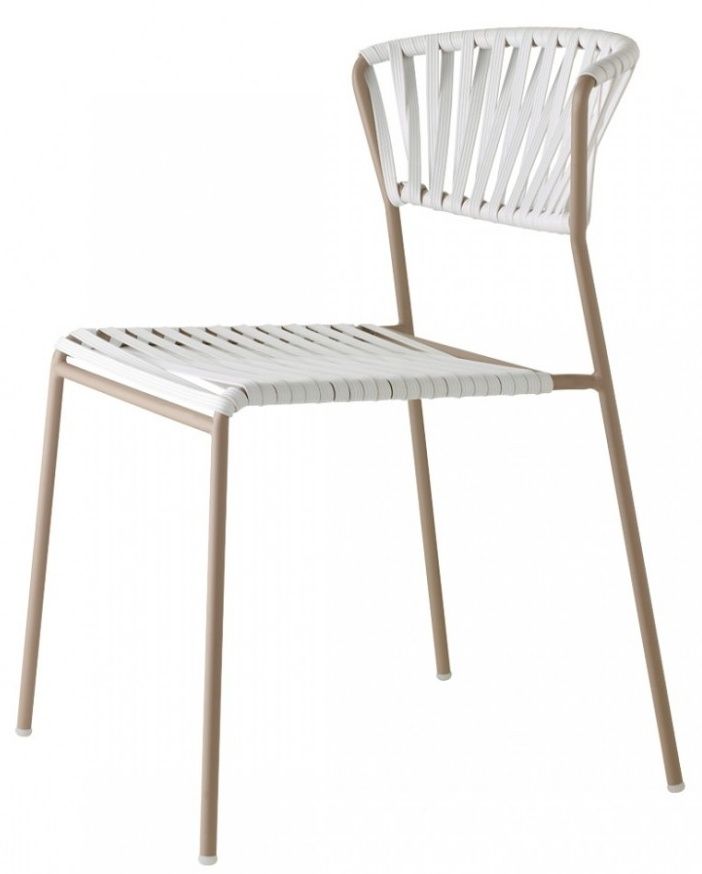 SCAB - Židle LISA CLUB - bílá/béžová - 